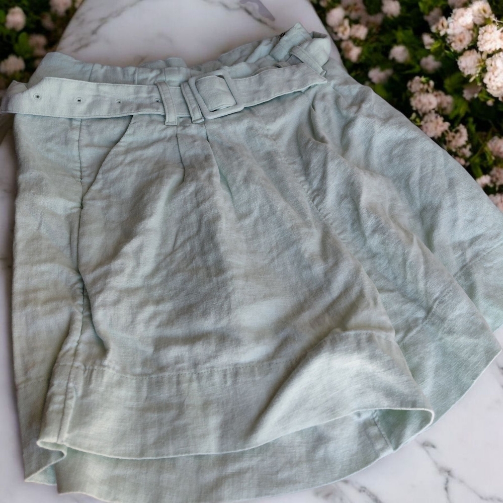 Abercrombie & Fitch Light Green Shorts